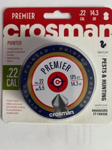 Crosman pointed premier - .22,