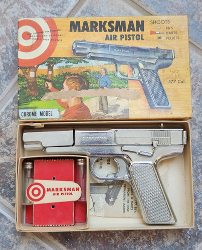 Vtg marksman model chrome - mp,
